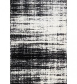 Високоворсний килим Fiber Shaggy 1295А Black-Dark Grey